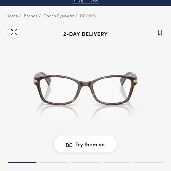 Designer Tortoise Shell Glasses - Picture 3 of 8